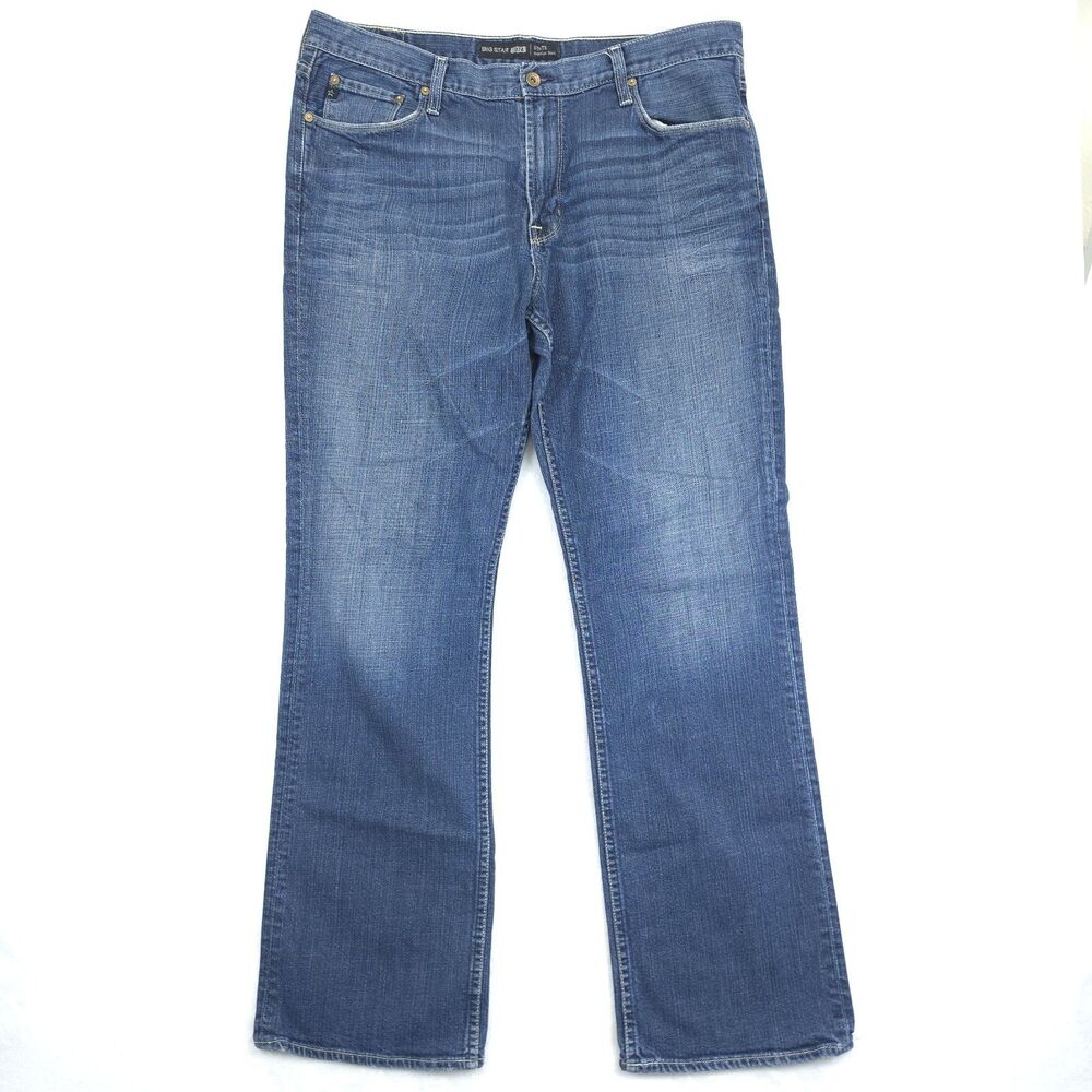 Big Star State Regular Boot Men's Jeans Measures 37x32 *No Size Tag*